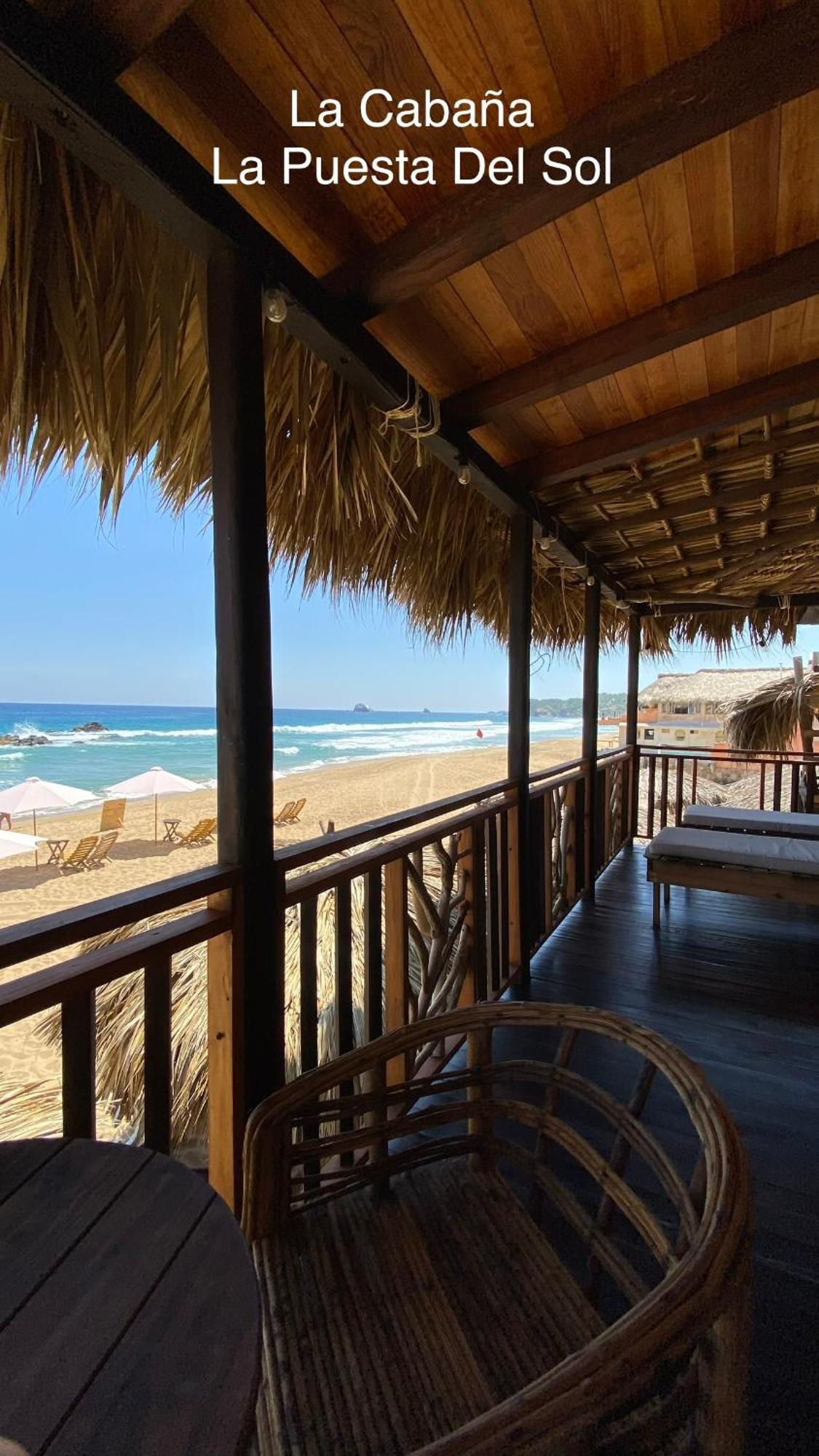 Cafe Maya - Zipolite Esterno foto